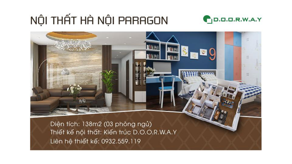 Anhtieubieu- 6 mẫu phòng nên thiết kế trong nội thất căn 138m2 Hà Nội Paragon