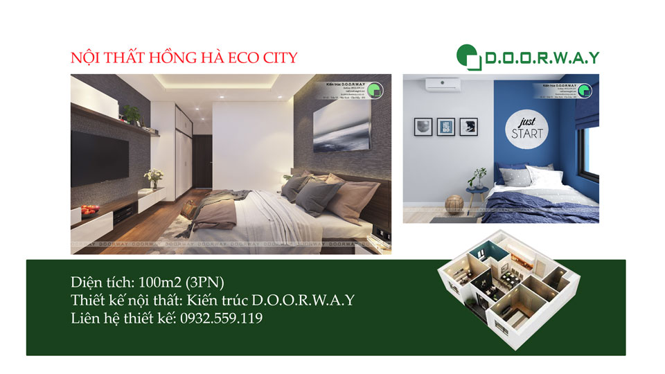 Ảnh tiêu biểu- Vẻ đẹp của mẫu nội thất căn 100m2 Hồng Hà Eco Ecity