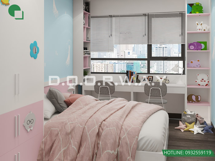 3 ý tưởng thiết kế nội thất chung cư 2020 đẹp, ấn tượng - phòng trẻ em