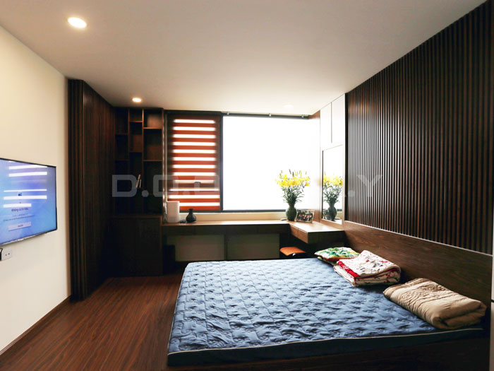 (7)Thi công nội thất chung cư Eco Dream căn 3 phòng ngủ