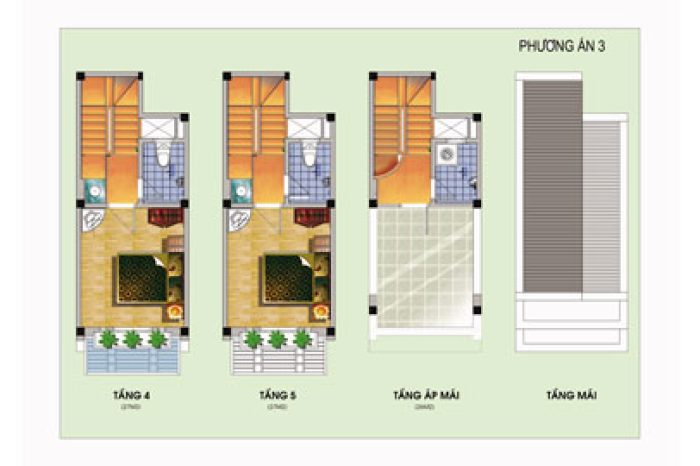 Thiết kế nhà 6 tầng mặt tiền 3,5m đẹp - Có mặt bằng chi tiết từng tầng by kiến trúc Doorway ảnh tiêu biểu