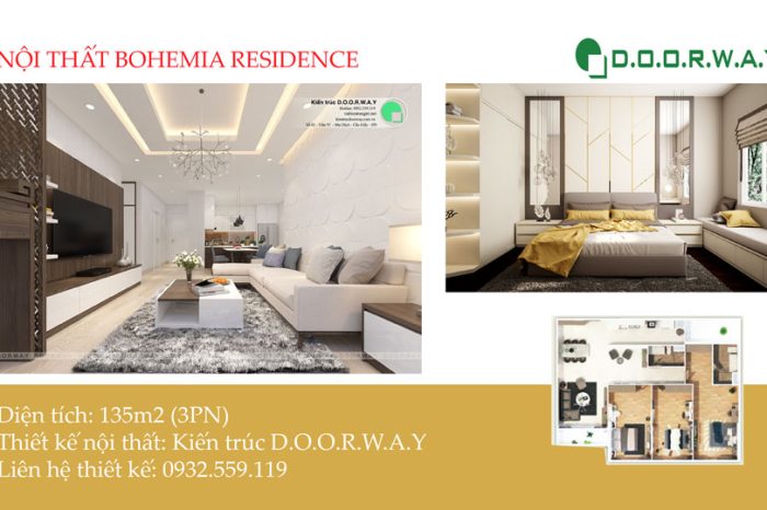 Ảnh tiêu biểu- [3PN đẹp] Thiết kế nội thất căn 135m2 Bohemia Residence