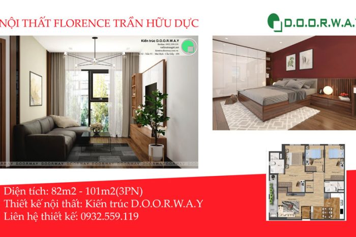 Ảnh tiêu biểu- Thiết kế nội thất căn 3 phòng ngủ Florence - Hiện đại