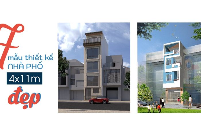 Ảnh tiêu biểu- Tổng hợp 7 mẫu thiết kế nhà phố 4x11m đẹp năm 2019