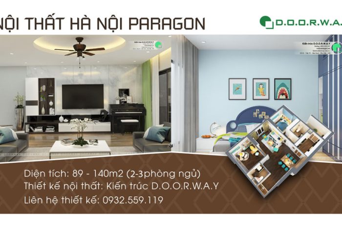 Ảnh tiêu biểu- Tổng hợp thiết kế nội thất căn hộ Hà Nội Paragon - 2019