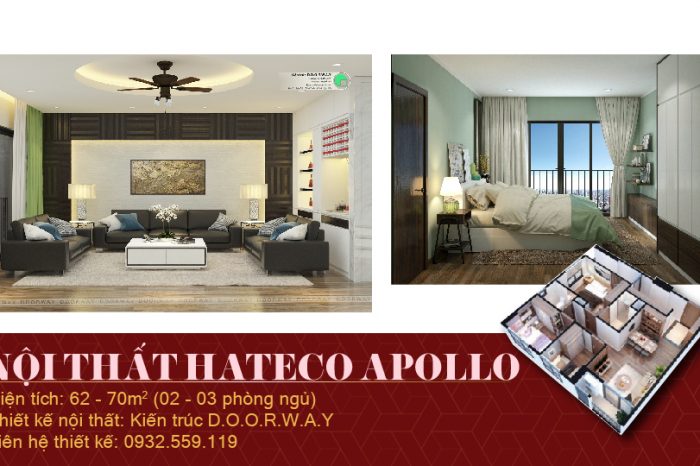 Ảnh tiêu biểu- Mẫu thiết kế nội thất chung cư Hateco Apollo